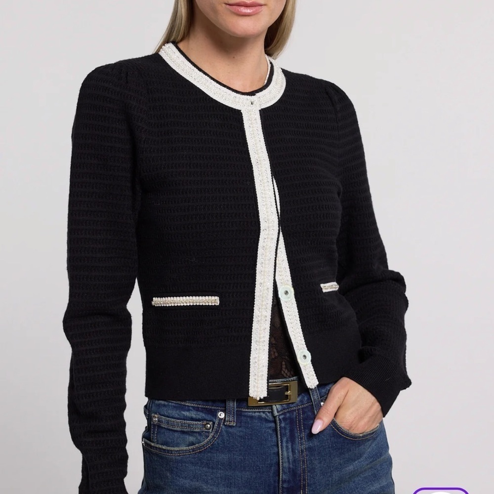 Generation Love LEONORA CARDIGAN in Black New with Tags!